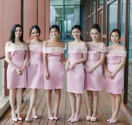 网红 蓝衣伴娘团,网红婚礼风尚引领潮流